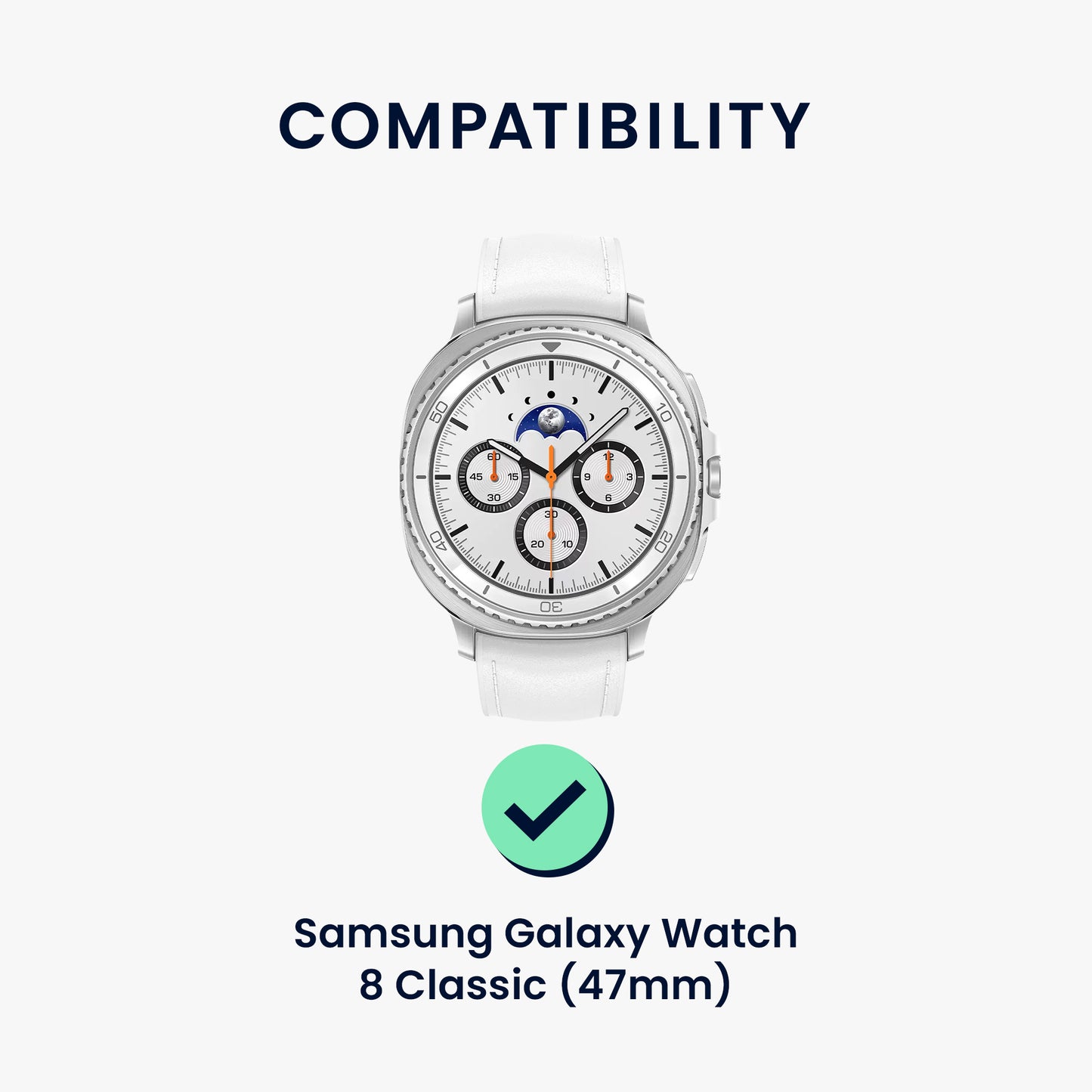 2x Screen Protector for Samsung Galaxy Watch 8 Classic (47mm)