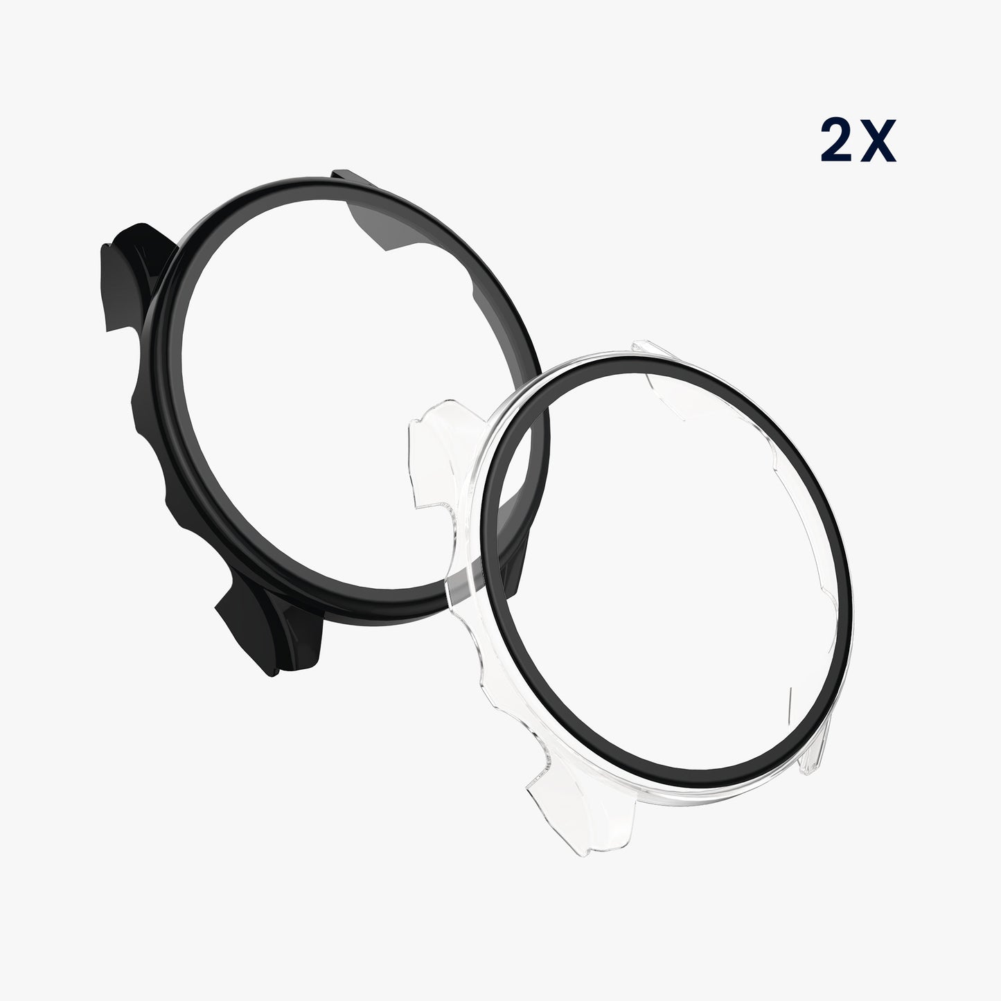 2x Case for Garmin Forerunner 970 47mm
