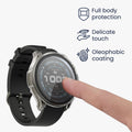 kwmobile Glass Case for Amazfit Balance 2 A2429 Protective Case Full Body Fitness Tracker Case Set