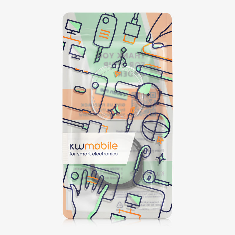 kwmobile Silicone Case for Samsung Galaxy Watch 8 Protective Cover Full Body Display Cover Set