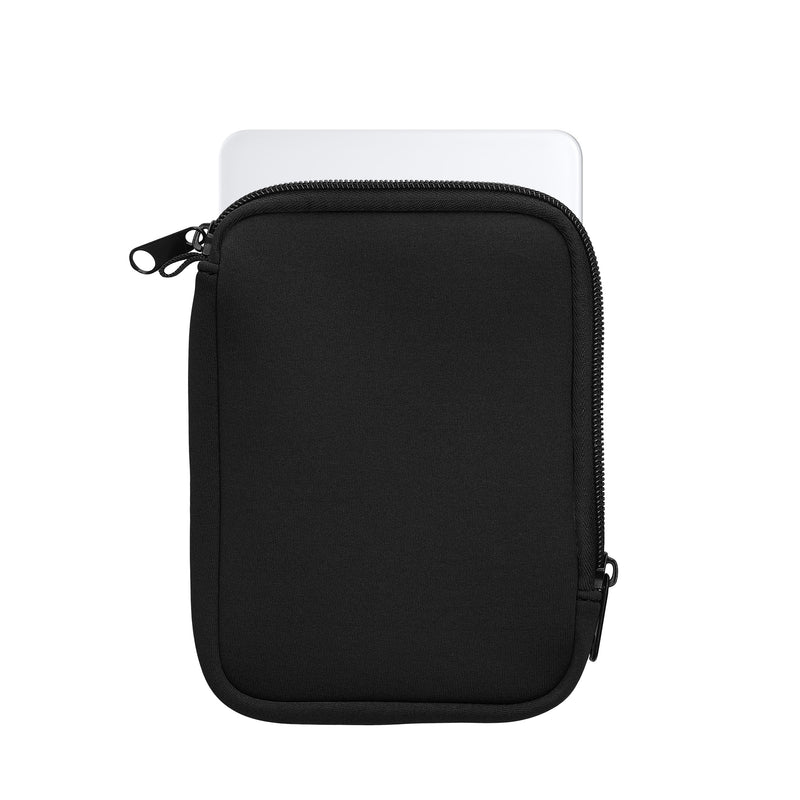 kwmobile Tastatur-Hülle kompatibel mit Apple Magic Trackpad - Neopren Schutzhülle Case Tasche für Tastatur - Neoprentasche für Keyboard - Schwarz Schwarz  