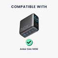 kwmobile Case for Anker Zolo 140W - Power Bank Travel Case - Bag for Power Bank