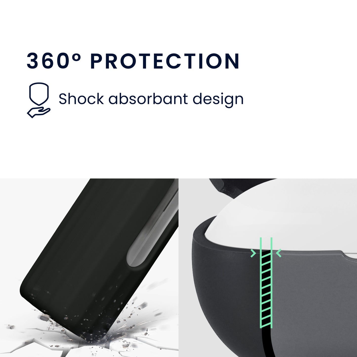 kwmobile Case Compatible with Skullcandy Method 360 ANC Headphones