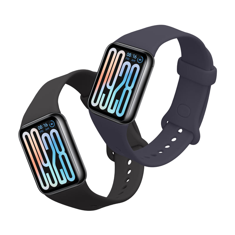 kwmobile Watch Strap for Xiaomi Smart Band 8 Pro / Smart Band 9 Pro Band Fitness Tracker Band Set Replacement Strap Smartwatch