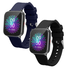 Ruimen H1 / D1 2x TPU Fitness Tracker Replacement Watch Strap