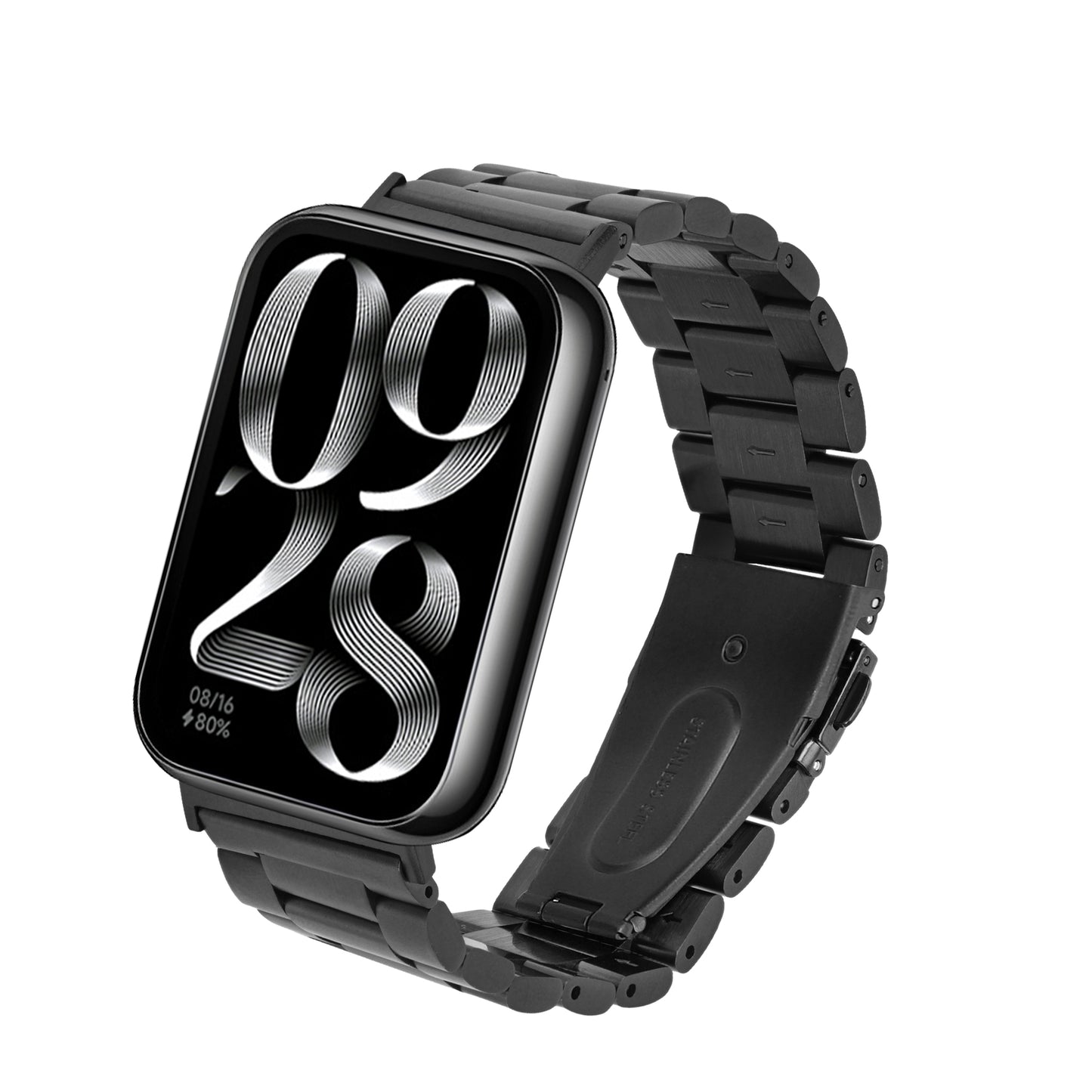 kwmobile Watch Strap compatible with Xiaomi Smart Band 8 Pro / Band 9 Pro / Redmi Watch 5 / Redmi Watch 4 Replacement Band - 14 - 22 cm Inner Dimensions