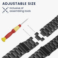 kwmobile Watch Strap compatible with Xiaomi Smart Band 8 Pro / Band 9 Pro / Redmi Watch 5 / Redmi Watch 4 Replacement Band - 14 - 22 cm Inner Dimensions
