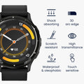 kwmobile Screen Protector compatible with Garmin Venu 3 Film Protective Film for Fitness Tracker robust Screen Protection