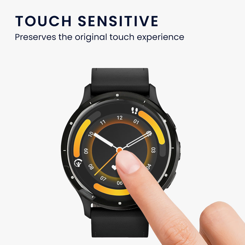 kwmobile Screen Protector compatible with Garmin Venu 3 Film Protective Film for Fitness Tracker robust Screen Protection