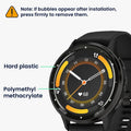 kwmobile Screen Protector compatible with Garmin Venu 3 Film Protective Film for Fitness Tracker robust Screen Protection
