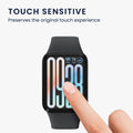 kwmobile Screen Protector compatible with Xiaomi Smart Band 9 Pro Film Protective Film for Fitness Tracker robust Screen Protection
