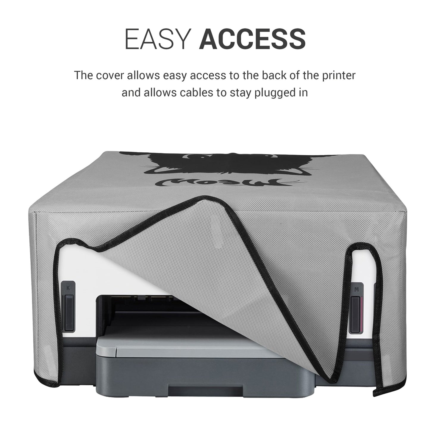 kwmobile Cover compatible with HP Smart Tank 7005 / Smart Tank 5000 - Bag Case Printer - Dust Cover Protective Hood Protective Case