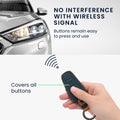 kwmobile Car Key Shell compatible with BYD Atto 3 / Sealion / Han / Tang / Dolphin / Seal - Key Cover