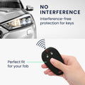 kwmobile Car Key Protection Case Compatible with Alfa Romeo 3-Button Smart Key Fob Shell
