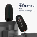 kwmobile Car Key Protection Cover Compatible with Porsche 3-Button Car Key (Keyless Only) Case
