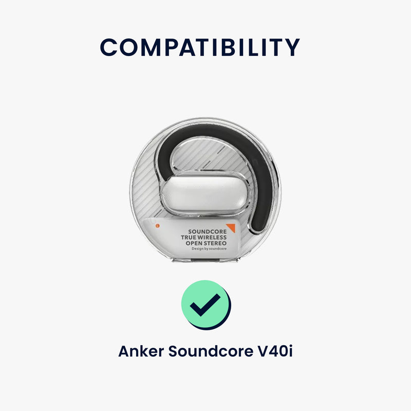 kwmobile Case Compatible with Anker Soundcore V40i Headphones