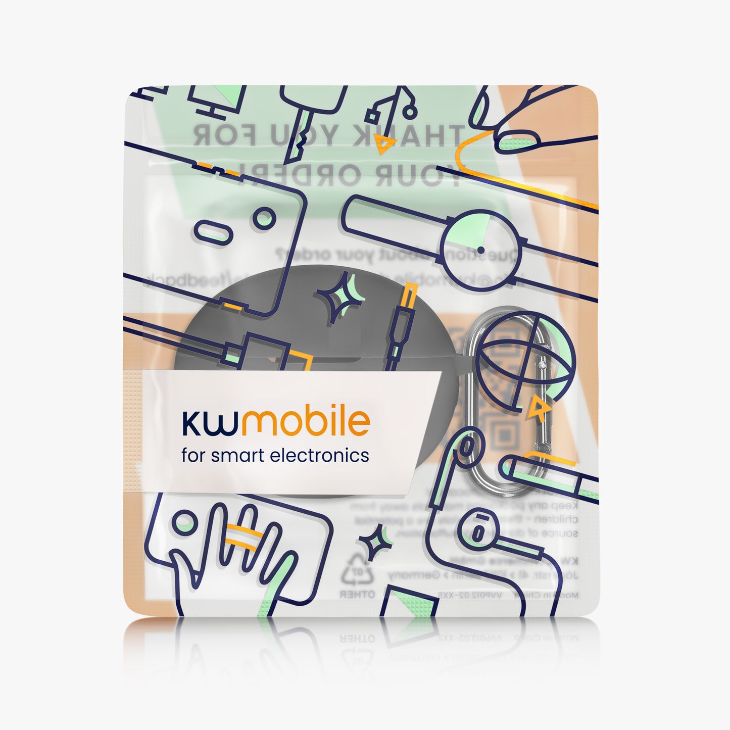kwmobile Case compatible with OnePlus Buds 4 Headphones