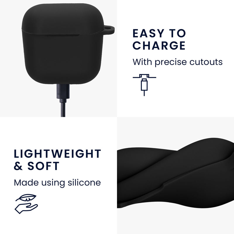 kwmobile Case Compatible with Sennheiser ACCENTUM Open Case - Headphone Case - TPU Silicone Cover - Protective Case