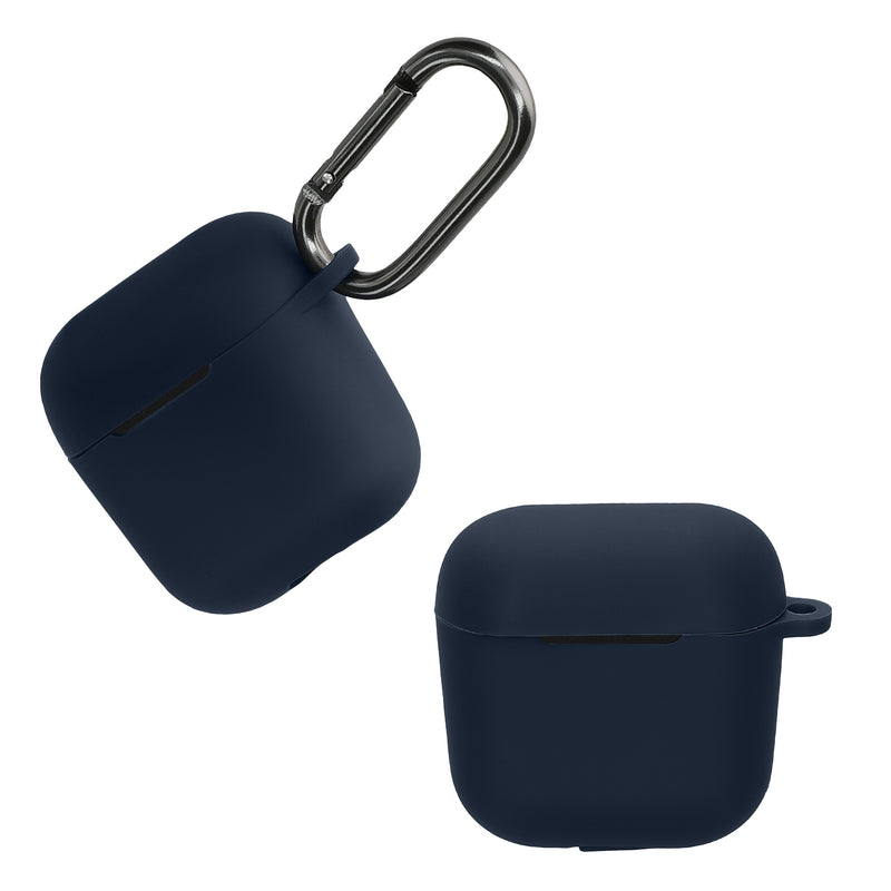kwmobile Hülle kompatibel mit Sennheiser ACCENTUM Open Hülle - Kopfhörer Case - TPU Silikon Cover - Schutzhülle in Dunkelblau Dunkelblau  