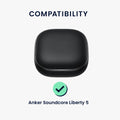 Silicone Case for Anker Soundcore Liberty 5 Don't Touch My Headphones Design