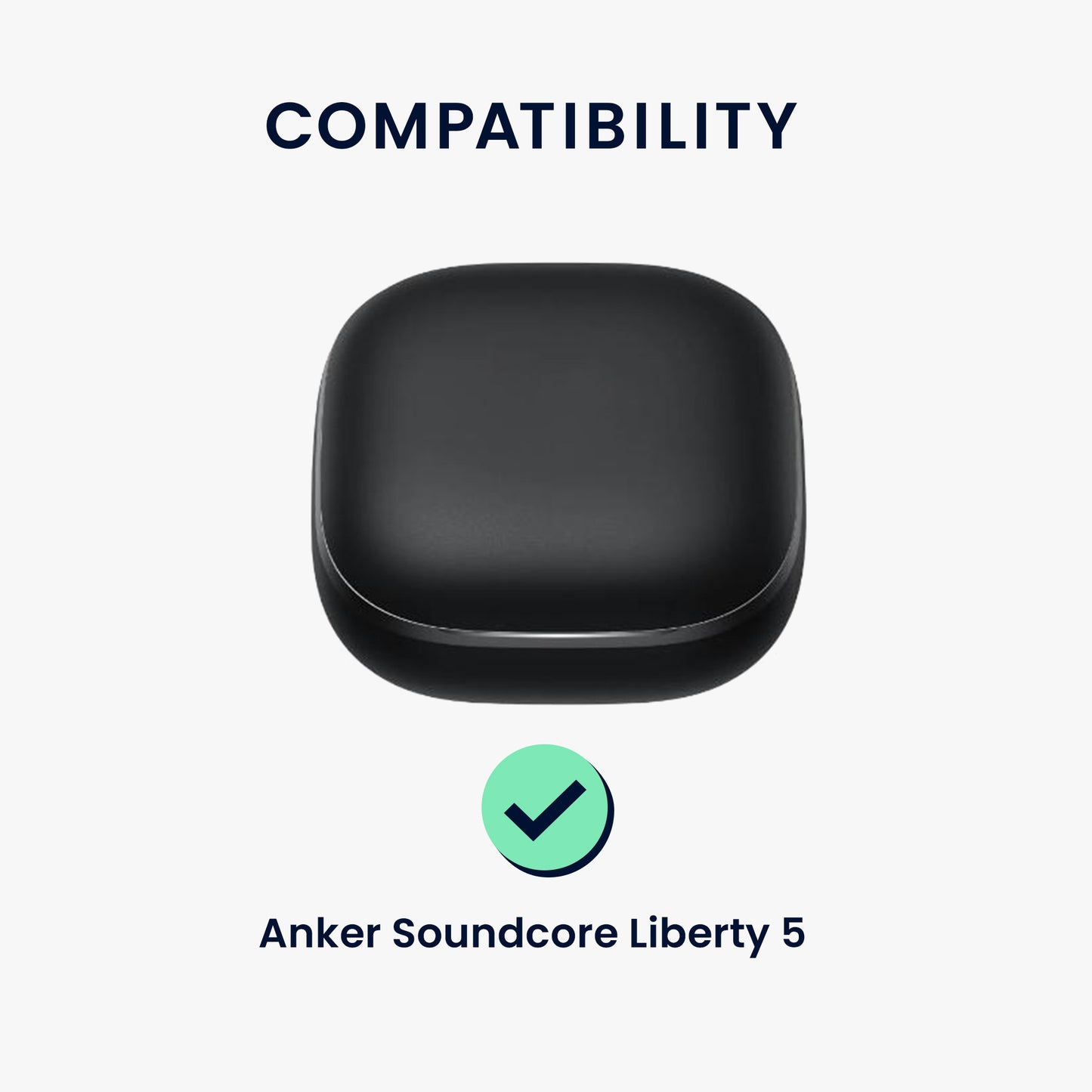 Silicone Case for Anker Soundcore Liberty 5 Don't Touch My Headphones Design