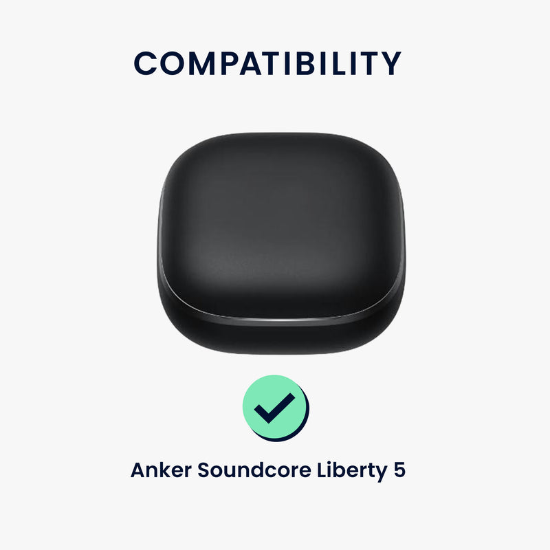 Silicone Case for Anker Soundcore Liberty 5 Don't Touch My Headphones Design