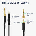 Headphone Cable for AudioTechnica ATH-M50X / M40X / M60X / M70X