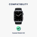 kwmobile Watch Strap for Huawei Watch D2 Strap Fitness Tracker Band Set Replacement Strap Smartwatch