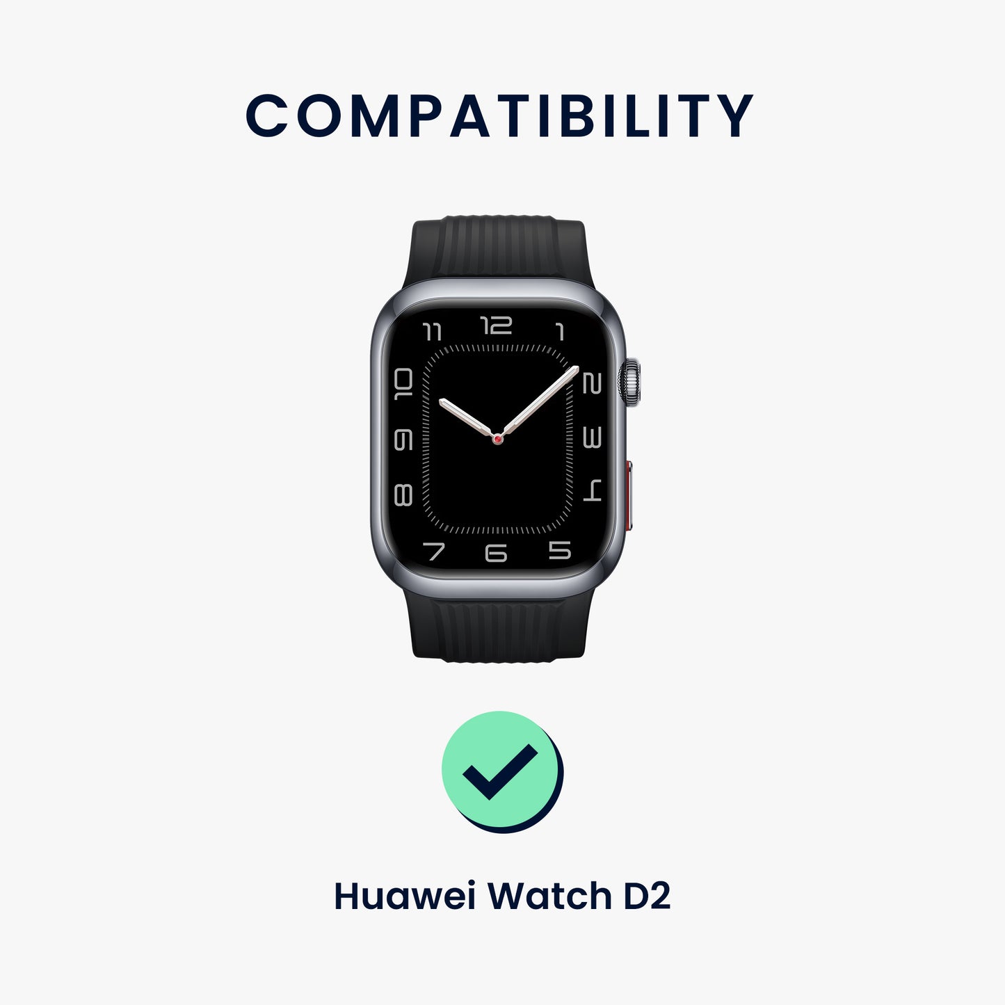 kwmobile Watch Strap for Huawei Watch D2 Strap Fitness Tracker Band Set Replacement Strap Smartwatch