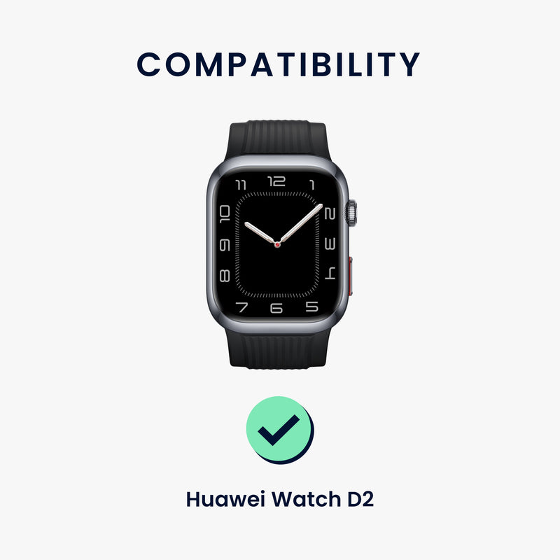 kwmobile Watch Strap for Huawei Watch D2 Strap Fitness Tracker Band Set Replacement Strap Smartwatch