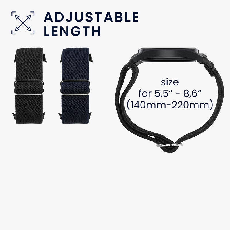 kwmobile Watch Strap for Huawei Watch D2 Strap Fitness Tracker Band Set Replacement Strap Smartwatch