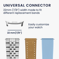 22mm Metall Adapter Set für Uhrenarmbänder - Sonstiges