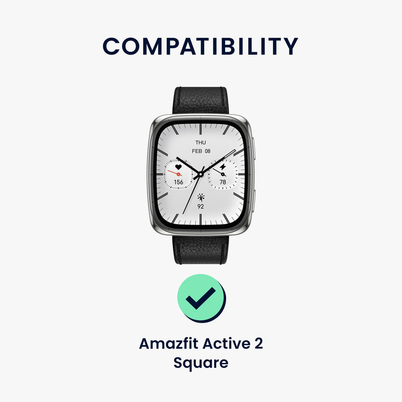 2x Screen Protector for Amazfit Active 2 Square