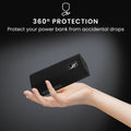 kwmobile Case for CUKTECH Power Bank 20000mAh (PB200) - Power Bank Case for Travel - Power Bank Bag