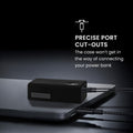 kwmobile Case for CUKTECH Power Bank 20000mAh (PB200) - Power Bank Case for Travel - Power Bank Bag