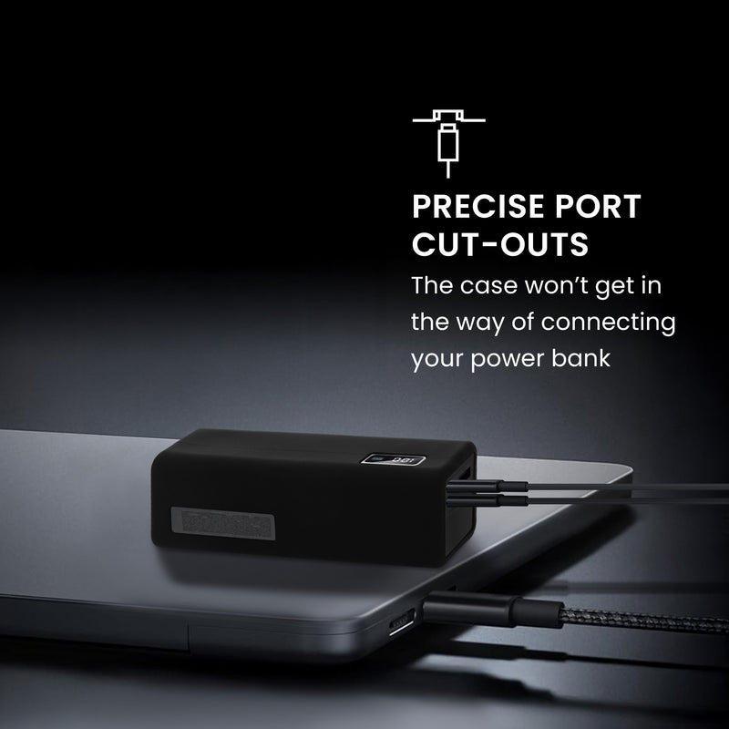 kwmobile Case for CUKTECH Power Bank 20000mAh (PB200) - Power Bank Case for Travel - Power Bank Bag