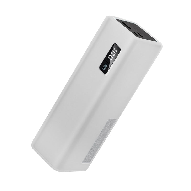 kwmobile Silikon Hülle für CUKTECH Power Bank 20000mAh (PB200) Case - Powerbank Hülle für unterwegs - Tasche für Power Bank - Transparent Transparent  