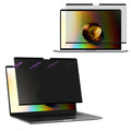 kwmobile Sichtschutzfolie für Apple MacBook Pro 16" (2019) A2141 Folie - Blickschutzfolie Privacy Screen - Laptop Folie magnetisch - Anti Spy Folie - Laptop Schutz Schwarz  