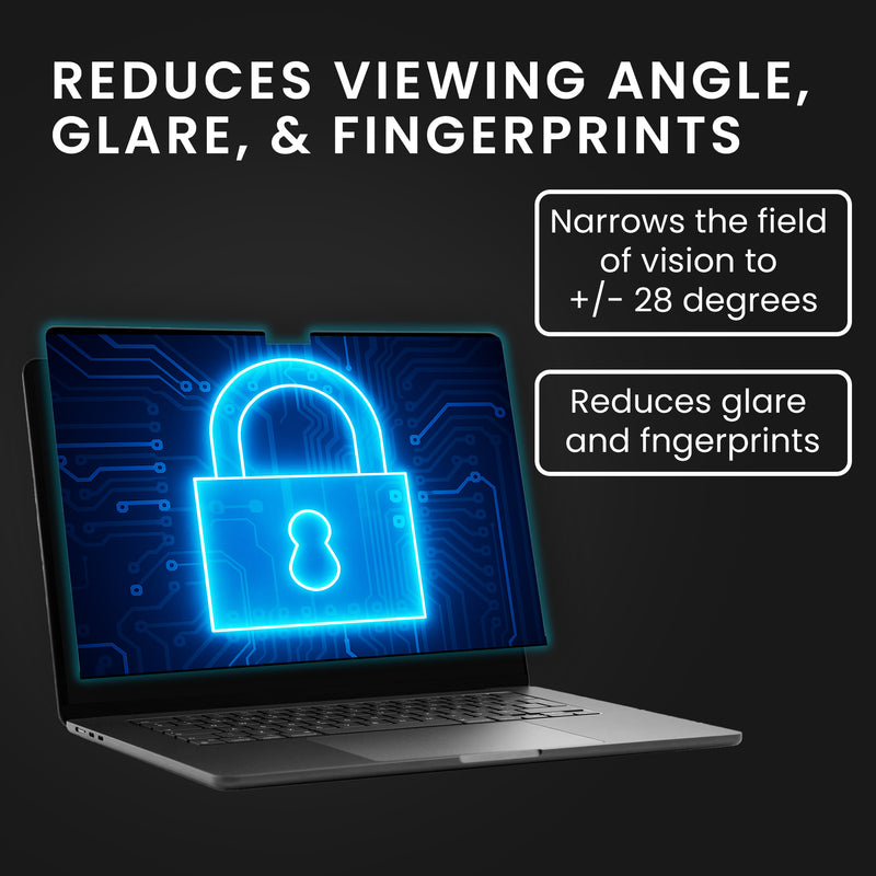 Privacy Screen Protector for Apple MacBook Air 15 M3 2024 A3114 / M2 A2941 Film - Privacy Screen - Laptop Film