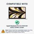 Privacy Screen Protector for Apple MacBook Pro 14.2 M4 A3112 / A3185 / A3401 / M3 A2992 / M2 A2779 Film - Privacy Screen - Laptop Film