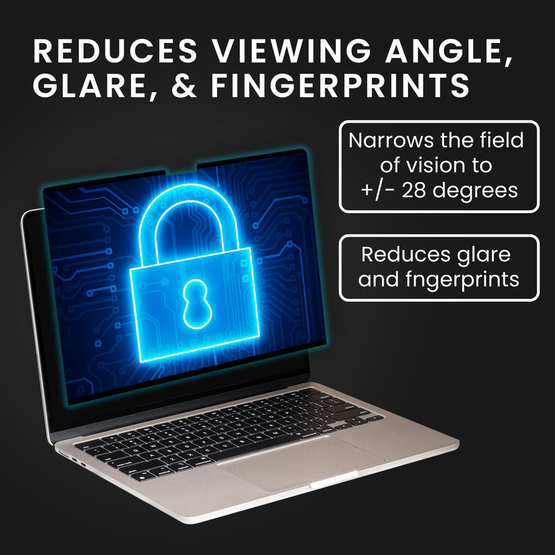 Privacy Screen Protector for Apple MacBook Pro 14.2 M4 A3112 / A3185 / A3401 / M3 A2992 / M2 A2779 Film - Privacy Screen - Laptop Film