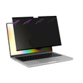 kwmobile Privacy Screen Protector for Apple MacBook Air 15 M4 2025 A3241 Film Anti-Spy Privacy Screen Laptop Film Magnetic Anti-Spy Film Laptop Protection