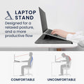 kwmobile Case for Apple Macbook 13" 14" 15" Laptop / Notebook / Ideapad - Cover with Stand Function and Extra Pocket - Protective Sleeve