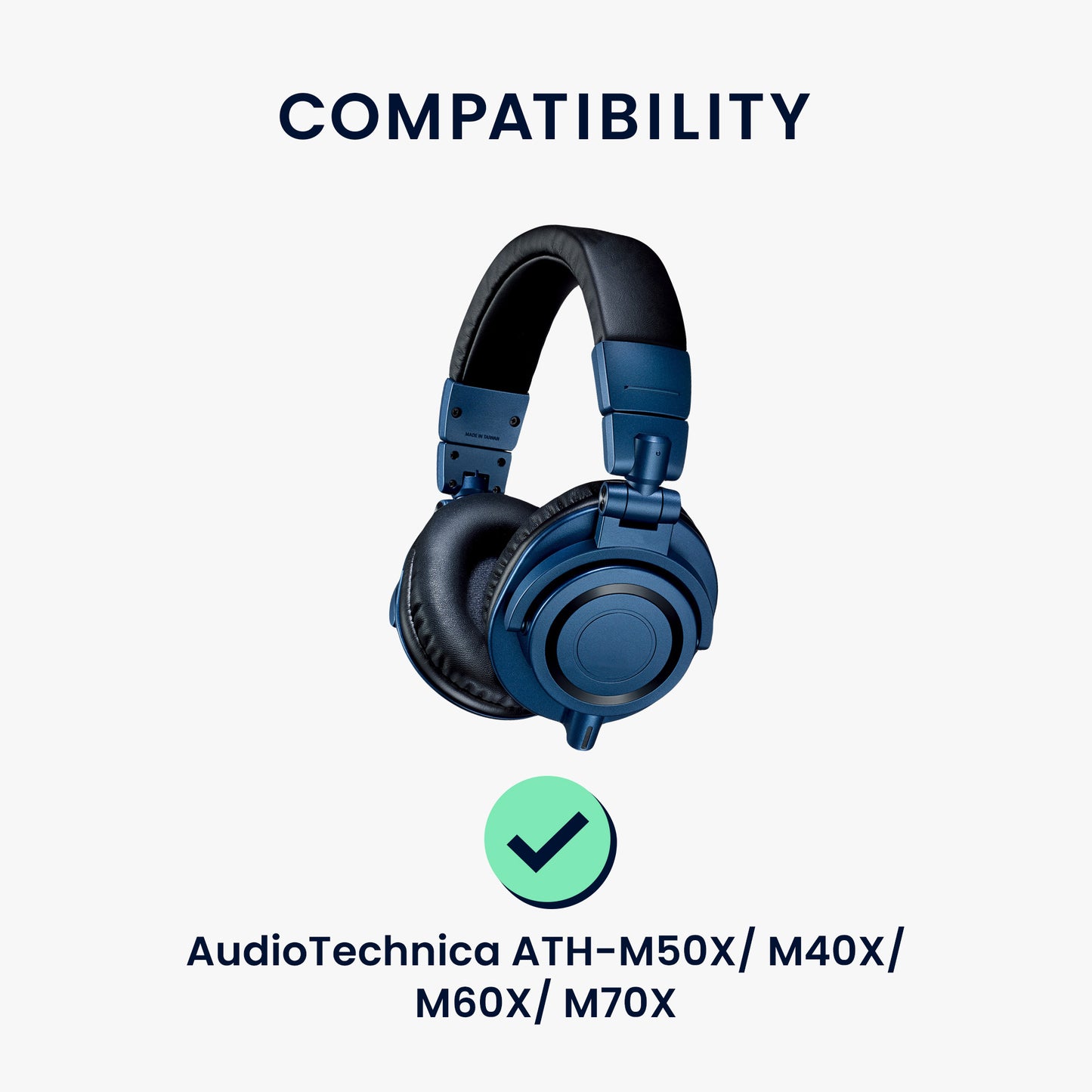 Headphone Cable for AudioTechnica ATH-M50X / M40X / M60X / M70X