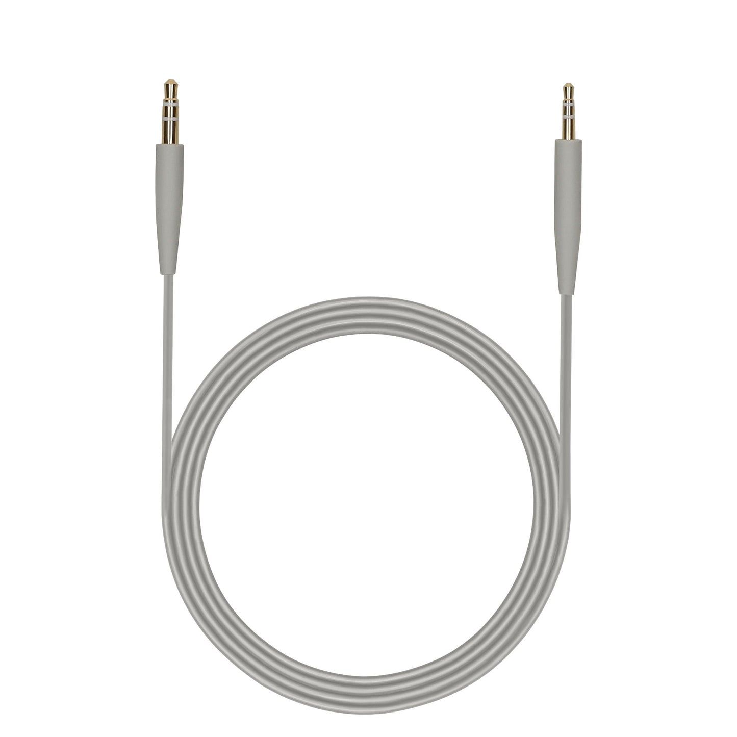 kwmobile Kopfhörerkabel für Bose 700 / NC700 / QuietComfort QC25 / QC35 II / QC35 / QC45 / OE2 - 3,5 mm Ersatz Kabel 100 cm - 3.5mm Klinke Kabel Grau Grau  