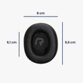 kwmobile Ear Pads for EDIFIER WH950NB / LS880NB Earpads Replacement Headphone Spare Parts Over Ear Headphones