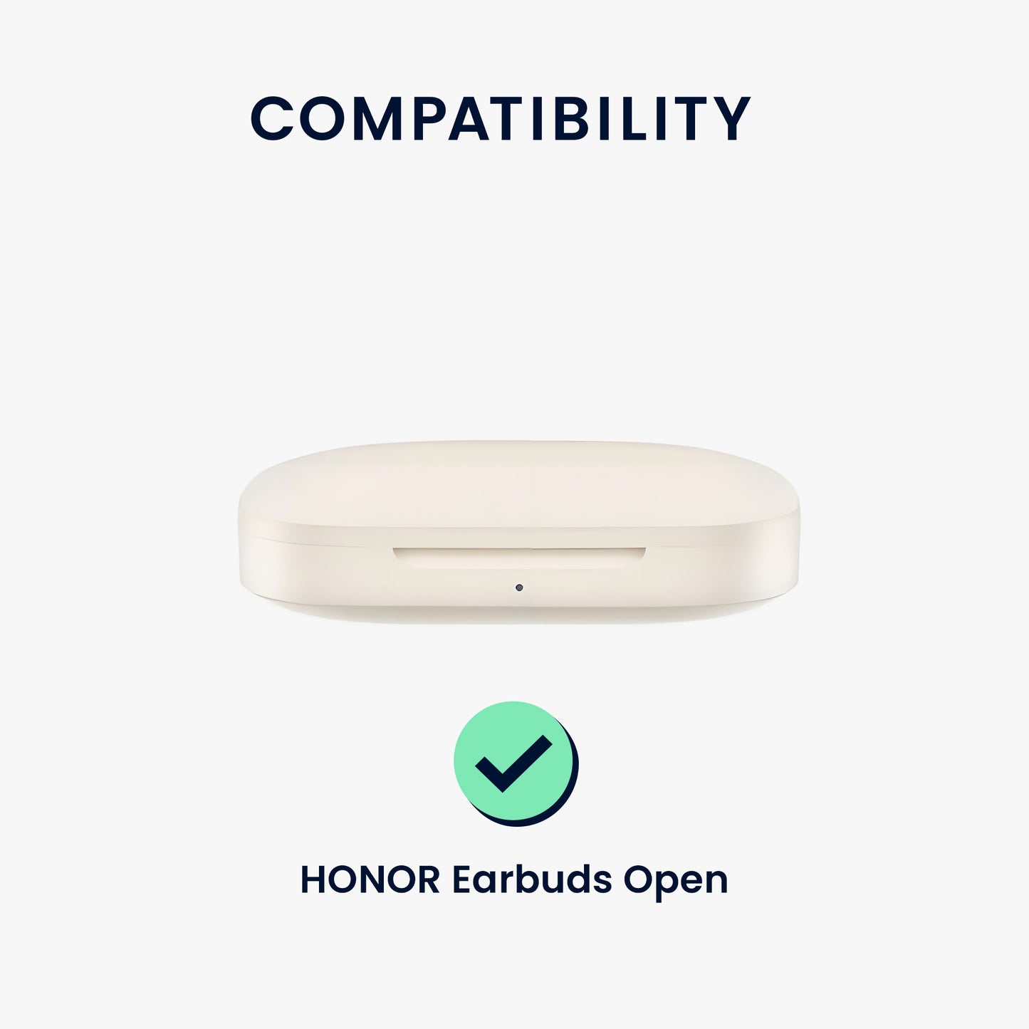 kwmobile Case compatible with HONOR Earbuds Open Headphones