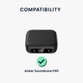 kwmobile Case compatible with Anker Soundcore P41i Headphones