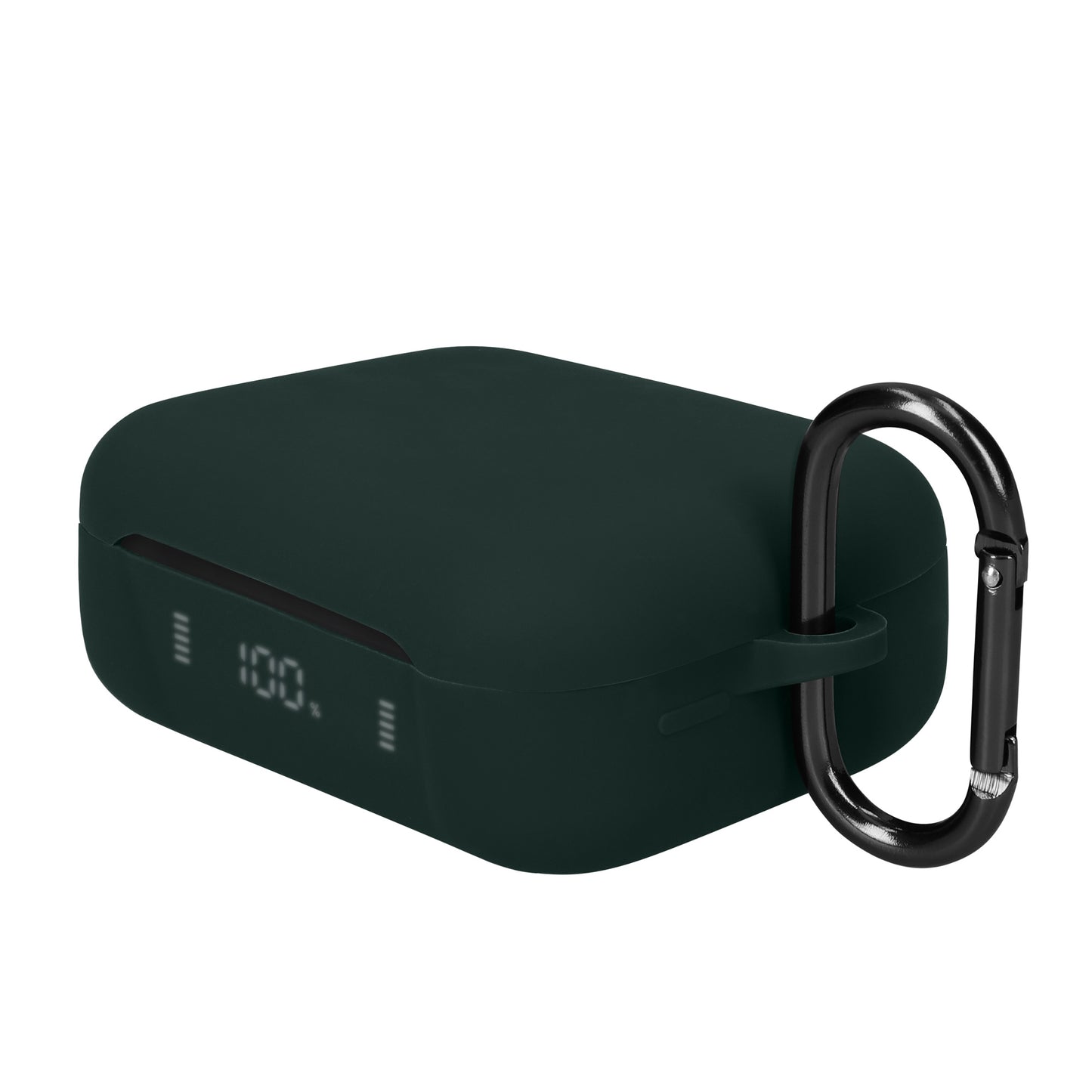 kwmobile Hülle kompatibel mit Anker Soundcore P41i Kopfhörer - Silikon Schutzhülle Etui Case Cover Schoner in Dunkelgrün Dunkelgrün  