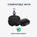 Faux Leather Case for Xiaomi Redmi Buds 6 Headphones